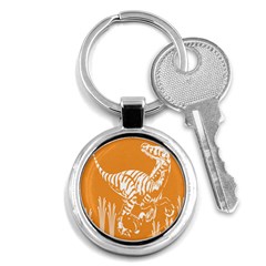 Animals Dinosaur Ancient Times Key Chains (round) 