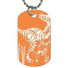 Animals Dinosaur Ancient Times Dog Tag (one Side)