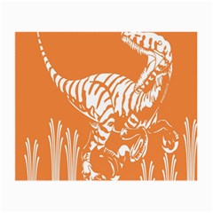 Animals Dinosaur Ancient Times Small Glasses Cloth (2-side)