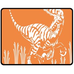 Animals Dinosaur Ancient Times Fleece Blanket (medium) 