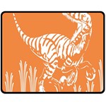 Animals Dinosaur Ancient Times Fleece Blanket (Medium)  60 x50  Blanket Front