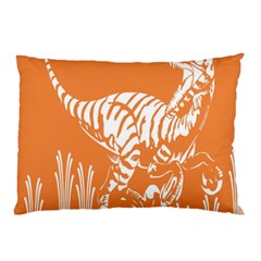 Animals Dinosaur Ancient Times Pillow Case (two Sides) by Mariart