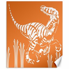 Animals Dinosaur Ancient Times Canvas 8  X 10 