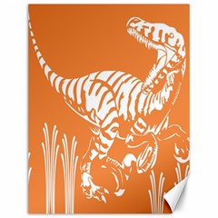 Animals Dinosaur Ancient Times Canvas 12  X 16   by Mariart