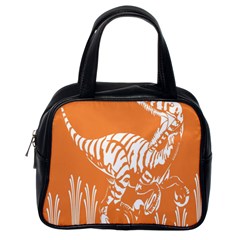 Animals Dinosaur Ancient Times Classic Handbags (one Side) by Mariart