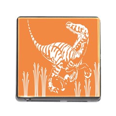 Animals Dinosaur Ancient Times Memory Card Reader (square) by Mariart