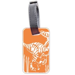 Animals Dinosaur Ancient Times Luggage Tags (two Sides) by Mariart