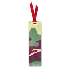 Camuflage Flag Green Purple Grey Small Book Marks