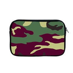 Camuflage Flag Green Purple Grey Apple Macbook Pro 13  Zipper Case