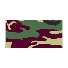 Camuflage Flag Green Purple Grey Yoga Headband by Mariart