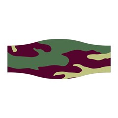 Camuflage Flag Green Purple Grey Stretchable Headband by Mariart