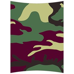 Camuflage Flag Green Purple Grey Back Support Cushion by Mariart