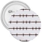 Barbed Wire Brown 3  Buttons Front