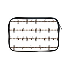 Barbed Wire Brown Apple Ipad Mini Zipper Cases