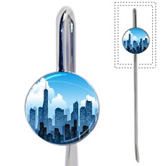 City Building Blue Sky Book Mark