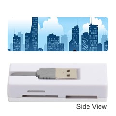 City Building Blue Sky Memory Card Reader (stick) 