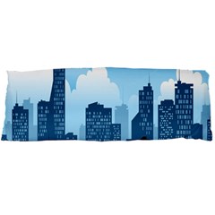 City Building Blue Sky Body Pillow Case Dakimakura (two Sides)