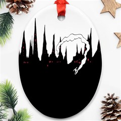 City History Speedrunning Ornament (oval)