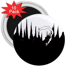 City History Speedrunning 3  Magnets (10 Pack) 