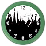 City History Speedrunning Color Wall Clocks Front