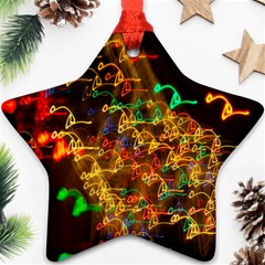 Christmas Tree Light Color Night Ornament (star)