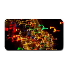 Christmas Tree Light Color Night Medium Bar Mats by Mariart