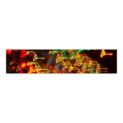 Christmas Tree Light Color Night Velvet Scrunchie by Mariart