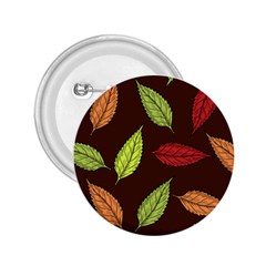 Autumn Leaves Pattern 2 25  Buttons by Mariart