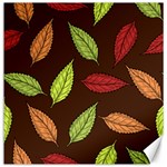 Autumn Leaves Pattern Canvas 12  x 12   11.4 x11.56  Canvas - 1