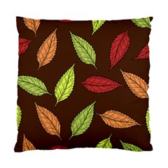 Autumn Leaves Pattern Standard Cushion Case (one Side)