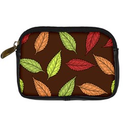 Autumn Leaves Pattern Digital Camera Cases