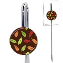 Autumn Leaves Pattern Book Mark