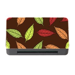 Autumn Leaves Pattern Memory Card Reader With Cf