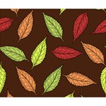 Autumn Leaves Pattern Deluxe Canvas 14  x 11  14  x 11  x 1.5  Stretched Canvas