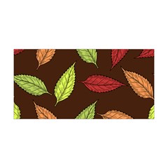 Autumn Leaves Pattern Yoga Headband