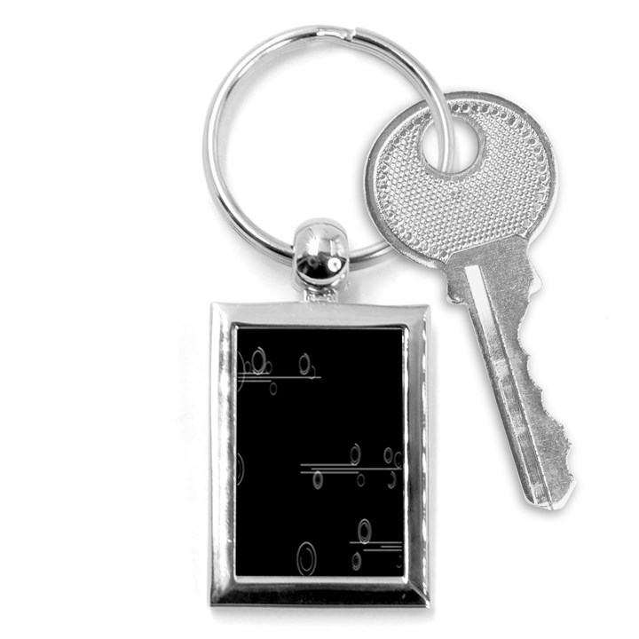 Feedback Loops Motion Graphics Piece Key Chains (Rectangle) 