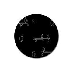 Feedback Loops Motion Graphics Piece Magnet 3  (round)