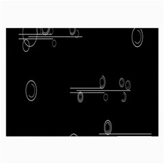 Feedback Loops Motion Graphics Piece Large Glasses Cloth (2-side)