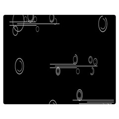 Feedback Loops Motion Graphics Piece Double Sided Flano Blanket (medium) 