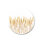 Wheat Plants Magnet 3  (Round) Front