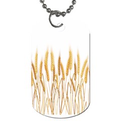 Wheat Plants Dog Tag (two Sides)