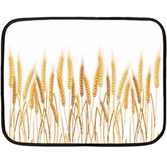 Wheat Plants Fleece Blanket (mini)