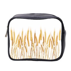 Wheat Plants Mini Toiletries Bag 2-side by Mariart