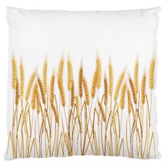 Wheat Plants Standard Flano Cushion Case (one Side)