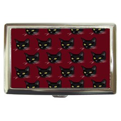 Face Cat Animals Red Cigarette Money Cases by Mariart