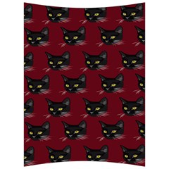 Face Cat Animals Red Back Support Cushion