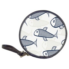 Fish Graphic Flooring Blue Seaworld Swim Water Classic 20-cd Wallets