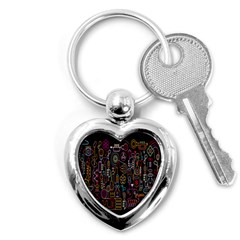 Features Illustration Key Chains (heart) 