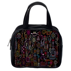 Features Illustration Classic Handbags (one Side)