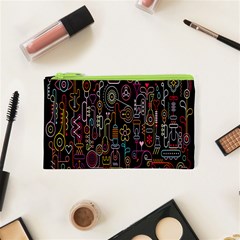 Features Illustration Cosmetic Bag (xs)